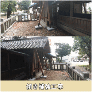 建物傾き補強